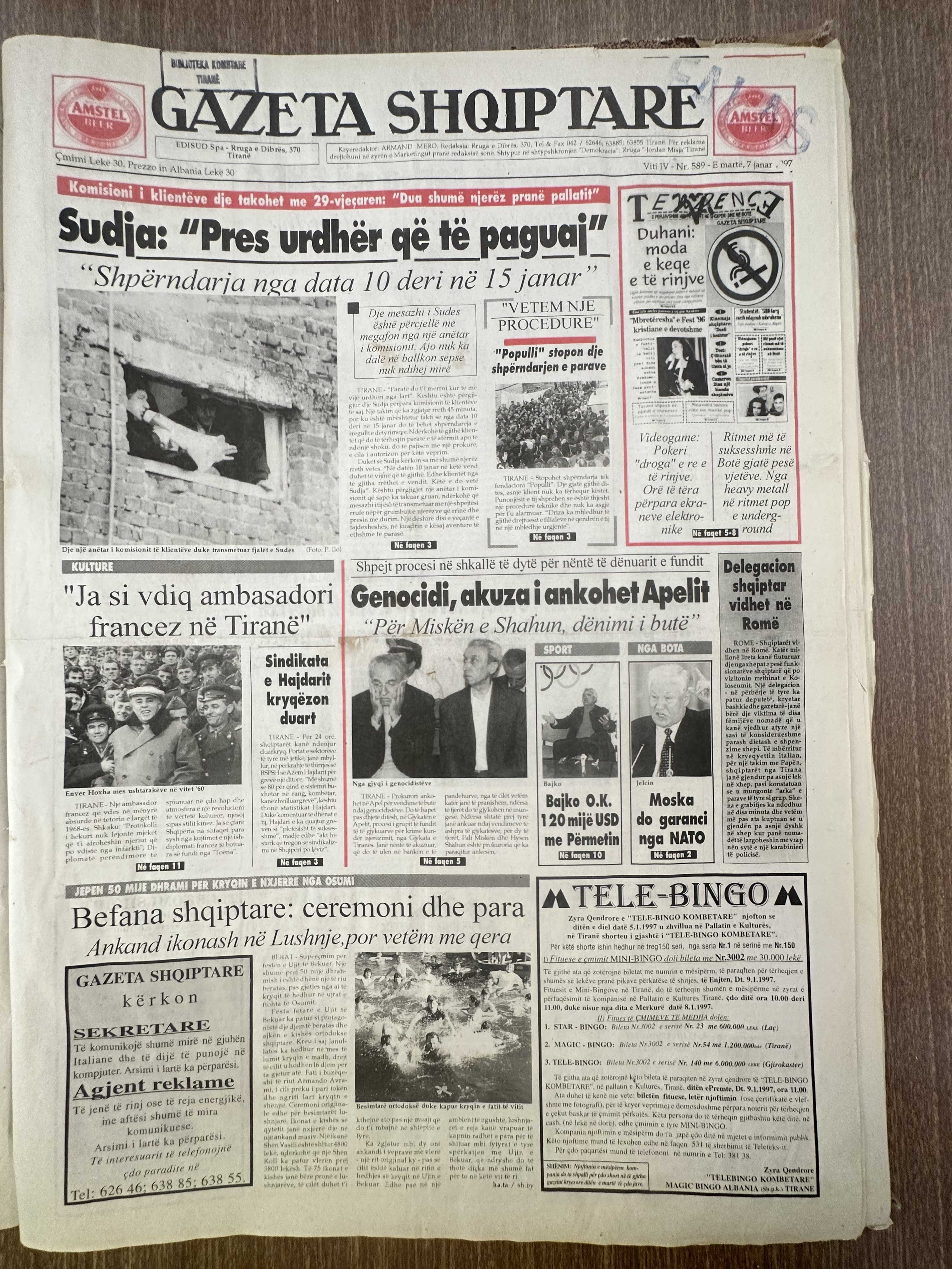 Gazeta Shqiptare 1997-03-07